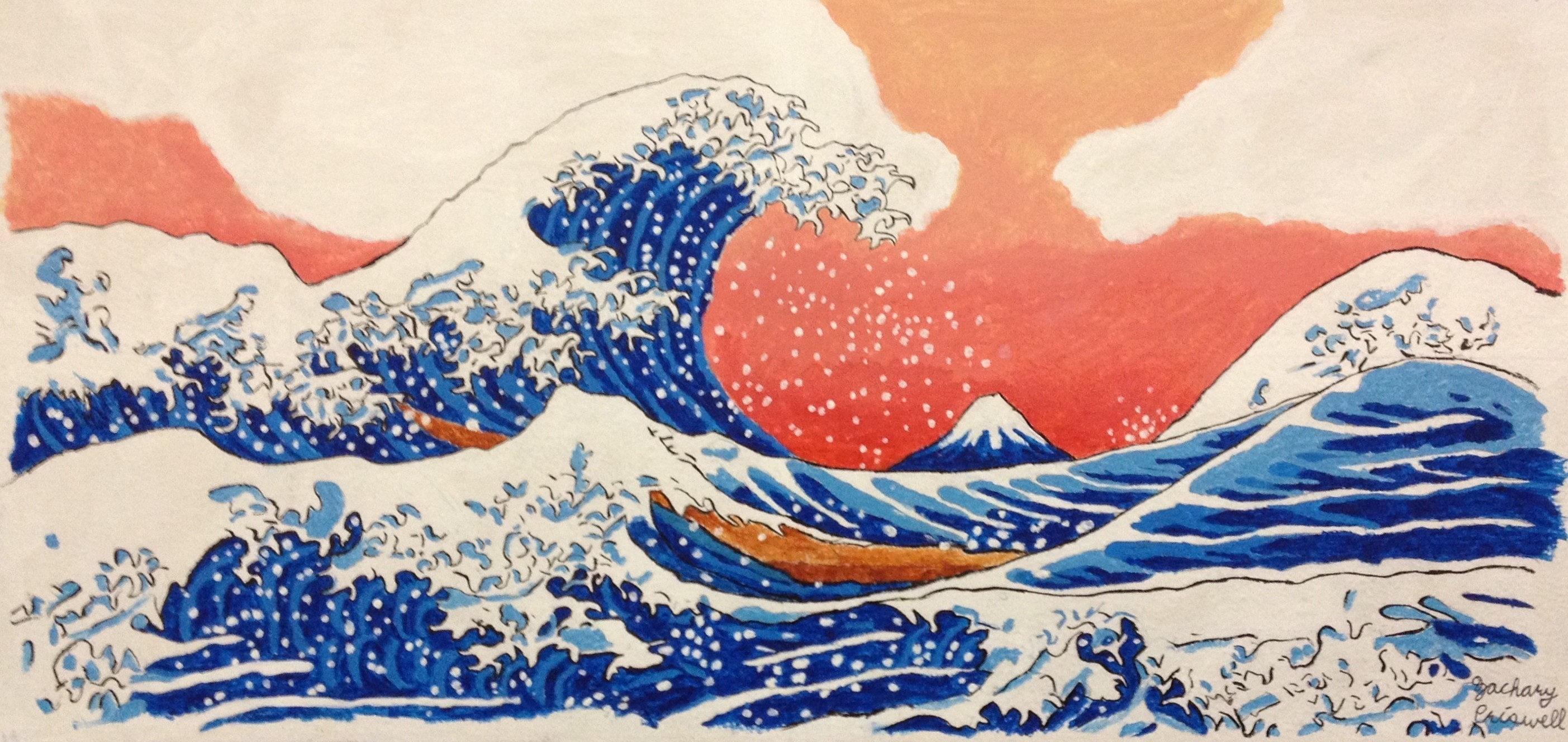 The Great Wave Off Kanagawa Wallpaper