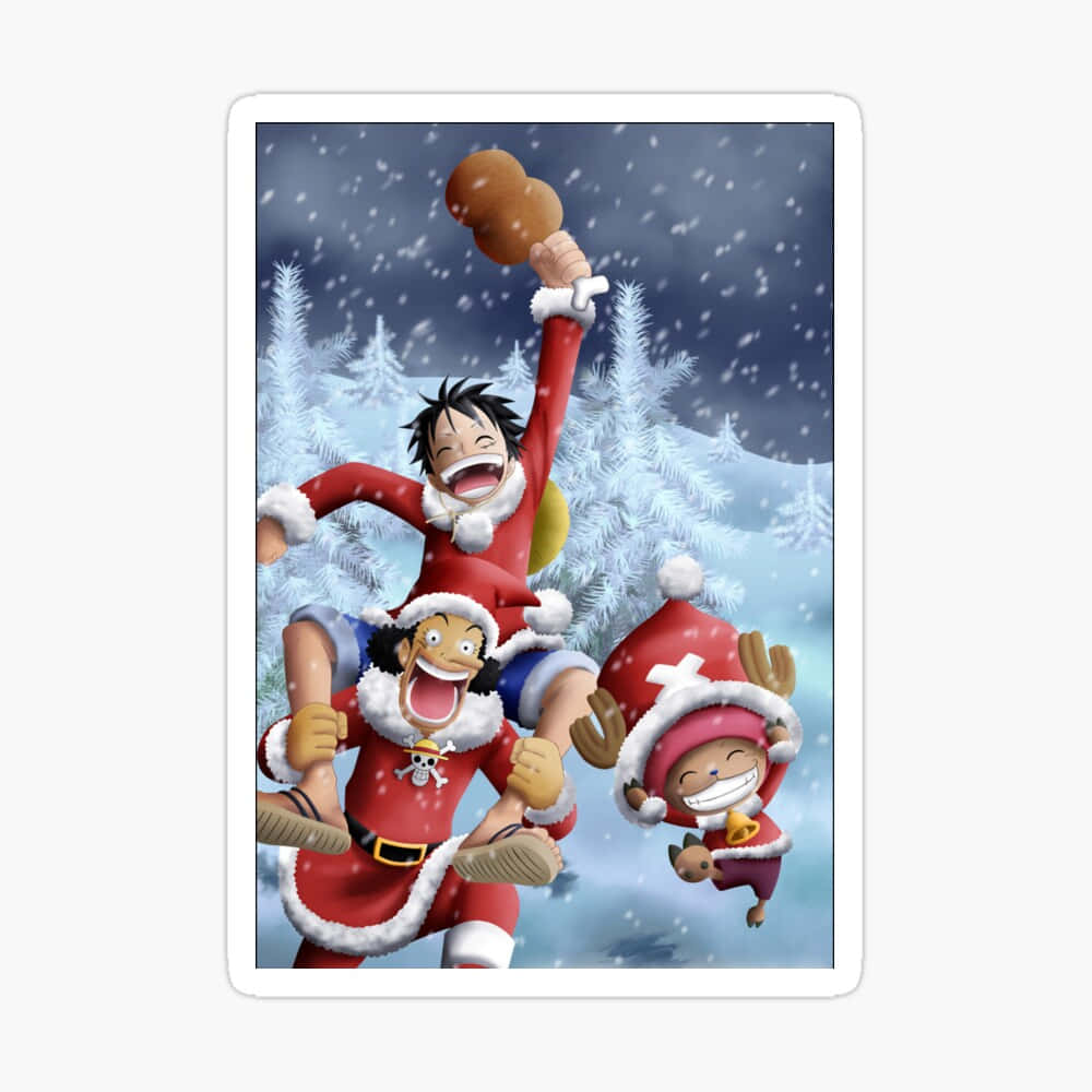 One Piece Christmas Wallpaper