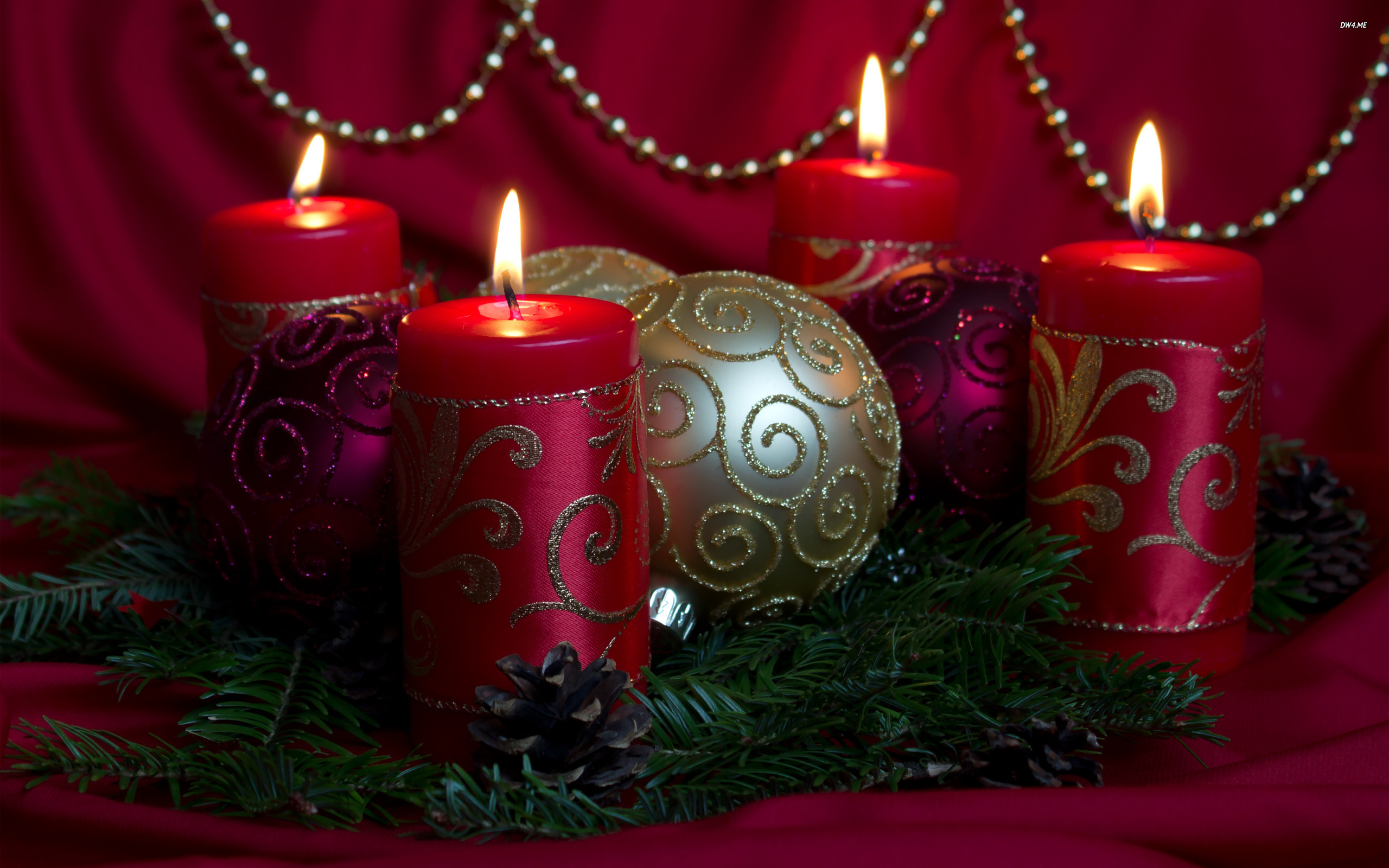 Advent Wallpaper Candles
