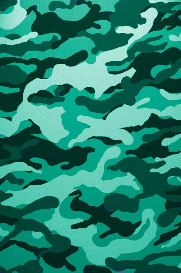 Lime Green Camo Wallpaper
