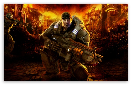 Gears Of War HD Wallpaper For Wide Widescreen Whxga Wqxga