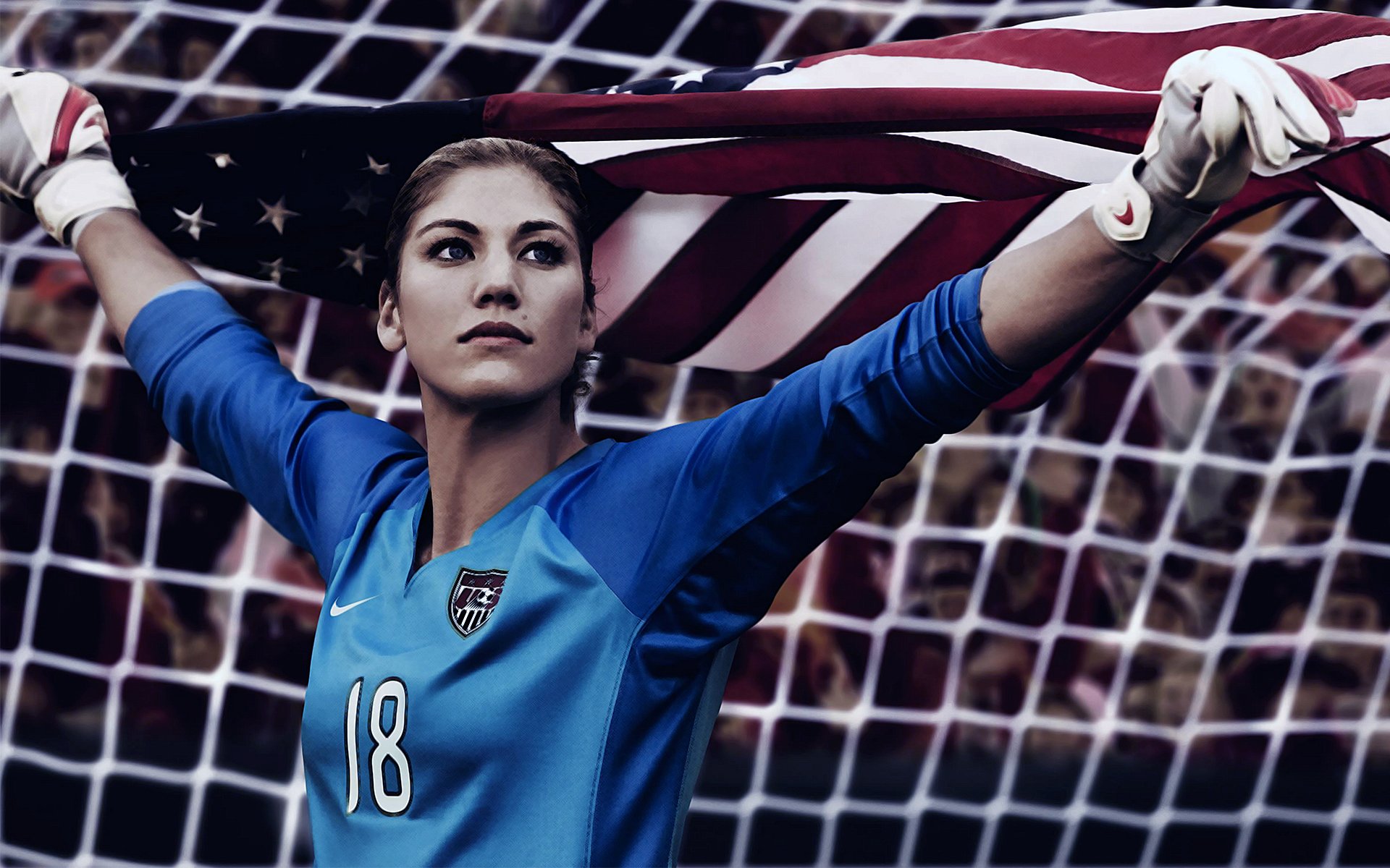 Hope Solo American Soccer Player And Two Time Olympic Gold Medalist