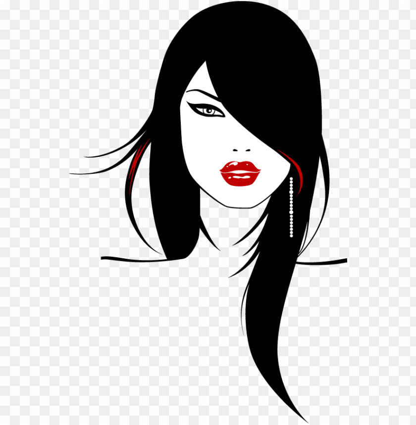 Svg Stock Beauty Vector Woman Side Face Silueta De Rostro