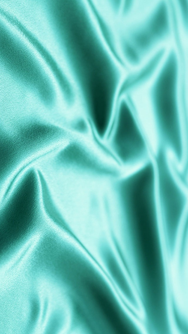 Smooth Green Silk Wallpaper   iPhone Wallpapers 640x1136