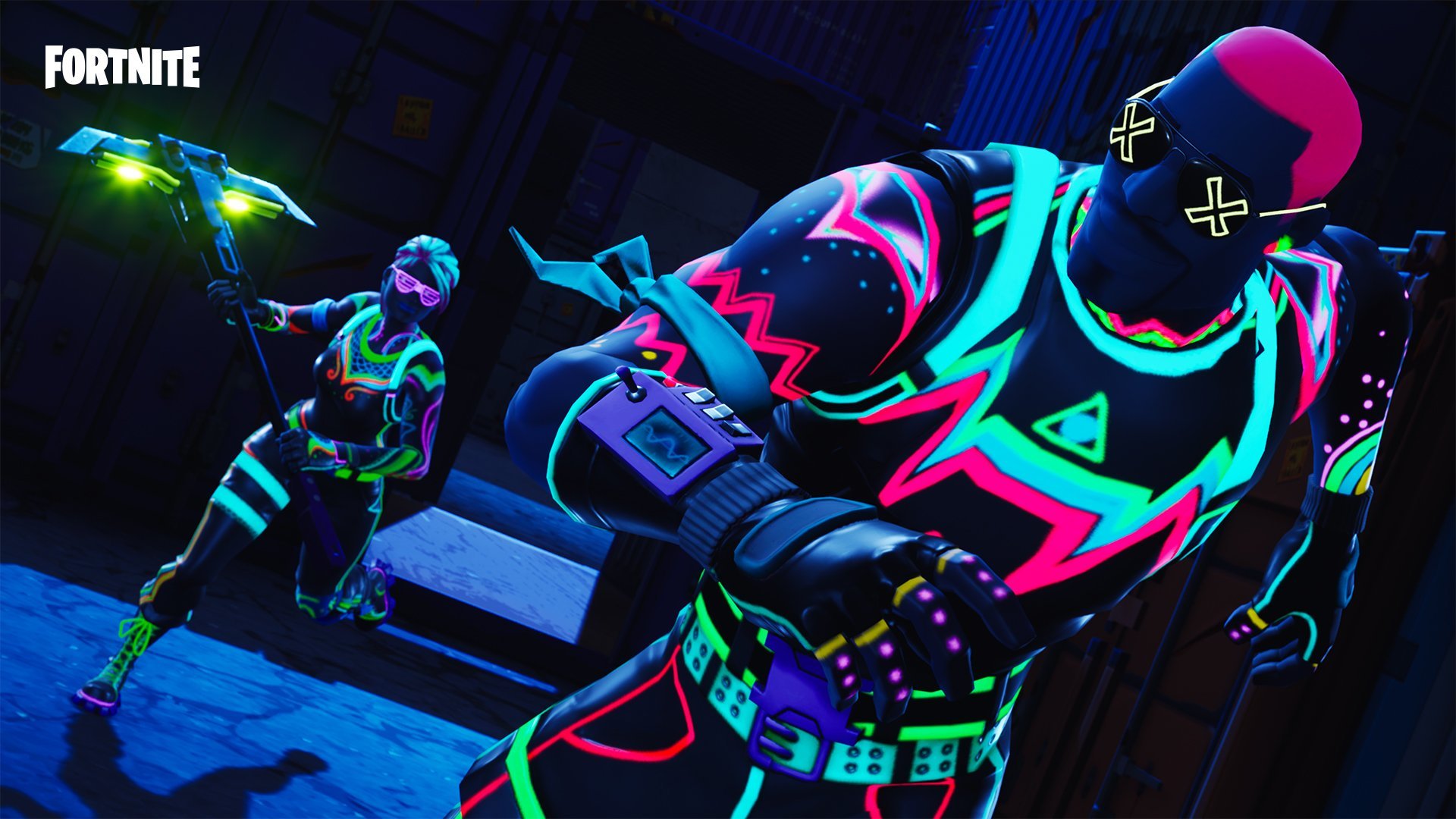 Fortnite New Skin Liteshow Outfit HD Wallpaper Background Image