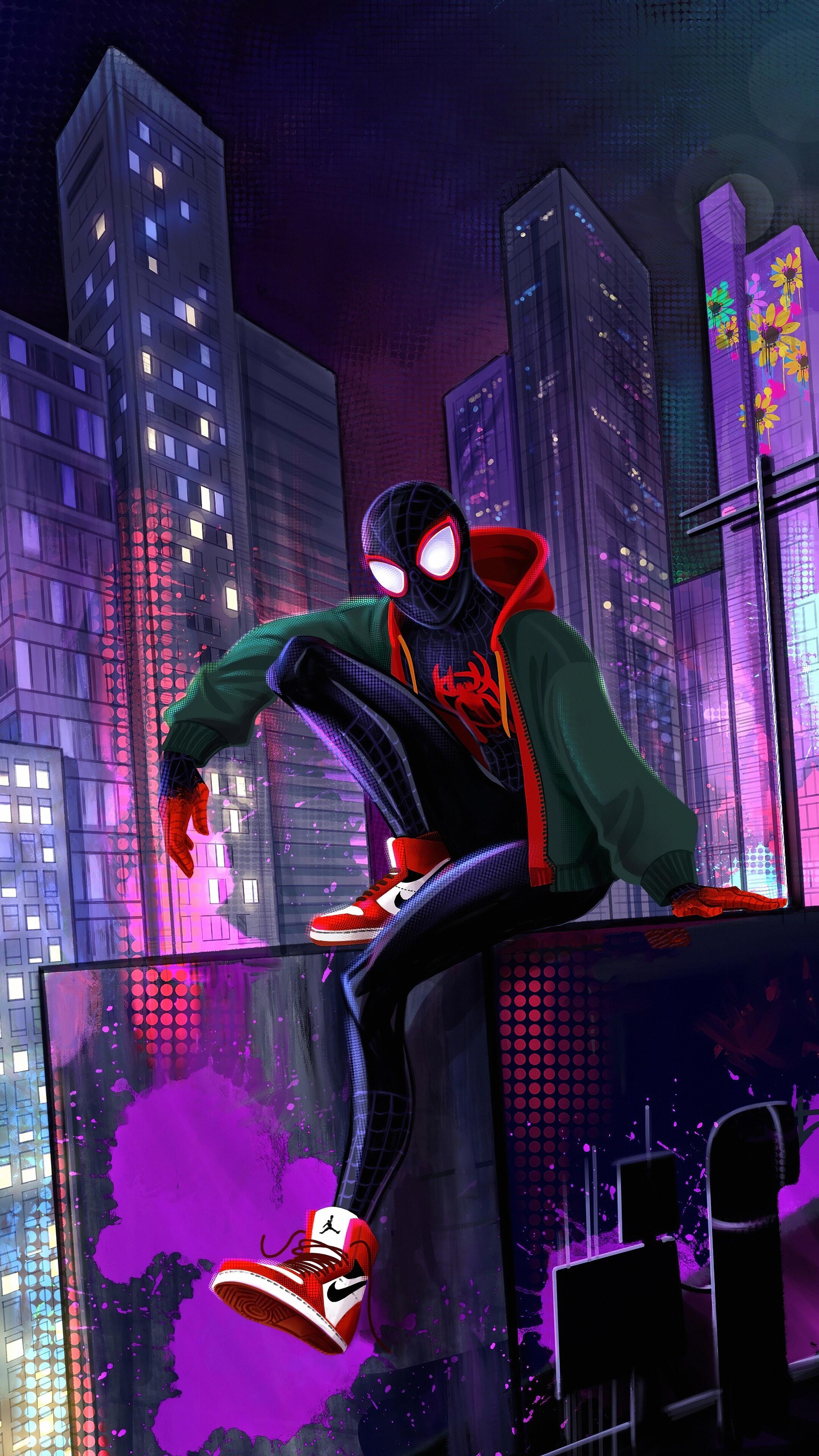 Steam Workshop::Spider-Man Miles Morales In the Sky | Animated Responsive 4K  by DUB5TY