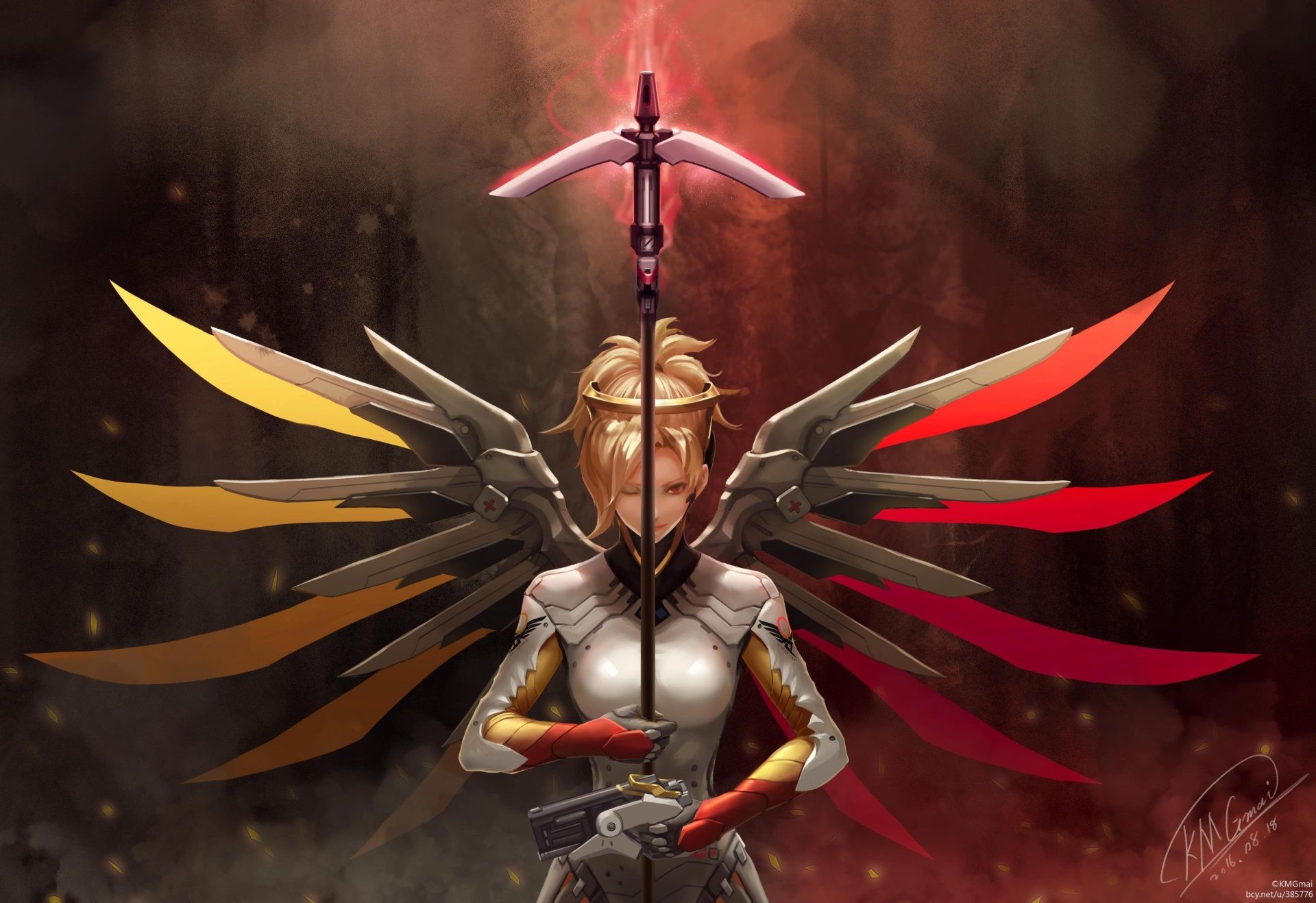 Mercy Overwatch Hi Def Wallpaper