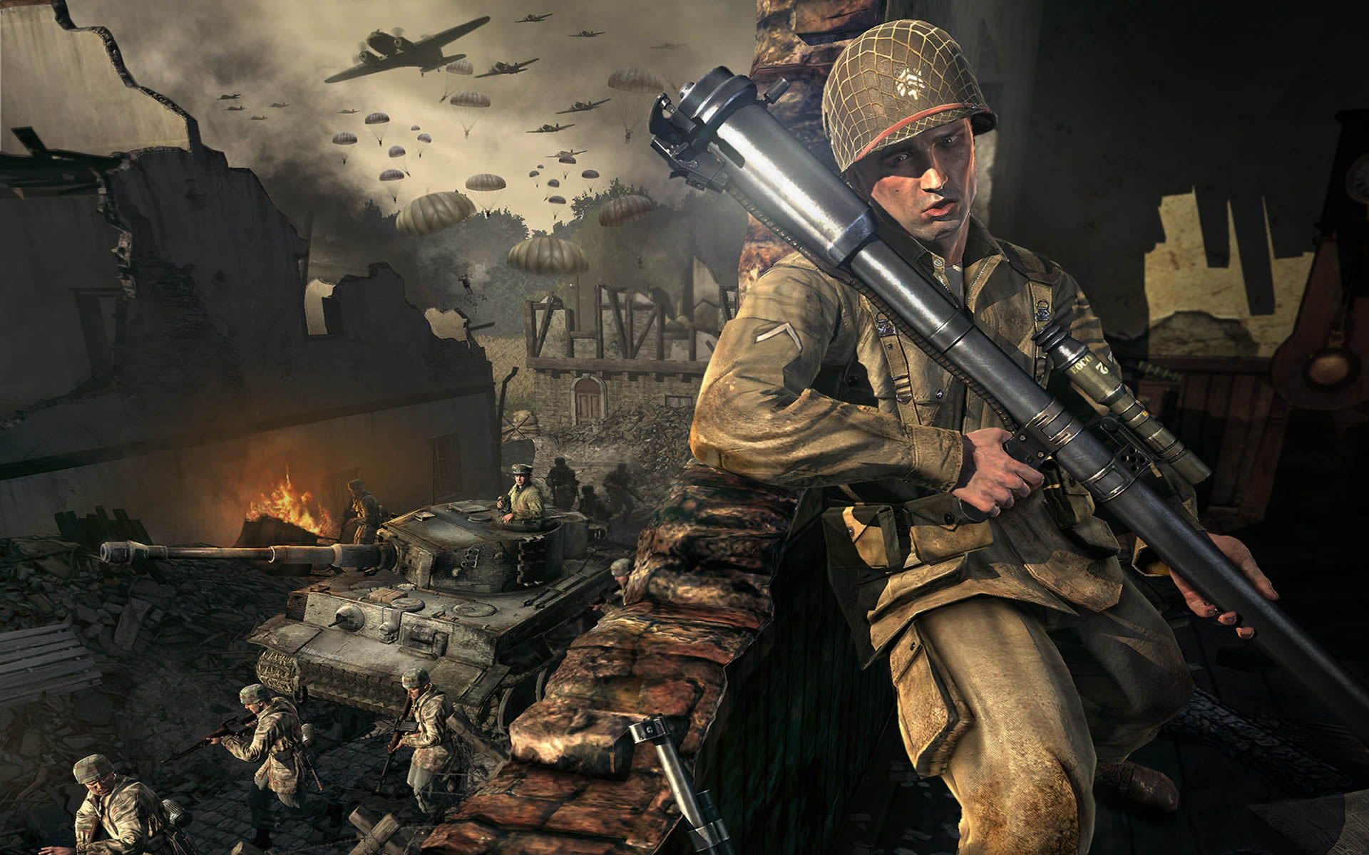 Launcher War Games Wallpaper Image Featuring Medal Of Honor Airborne