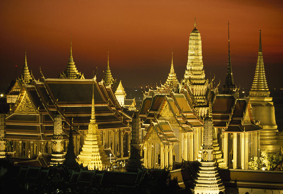 Grand Palace And Temple Of The Emerald Photograph By Paul