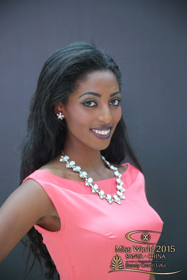Miss World Contestants Ethiopia Kisa Teklehaimanot