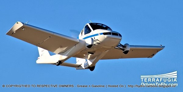 Flight Test Terrafugia Flying Car