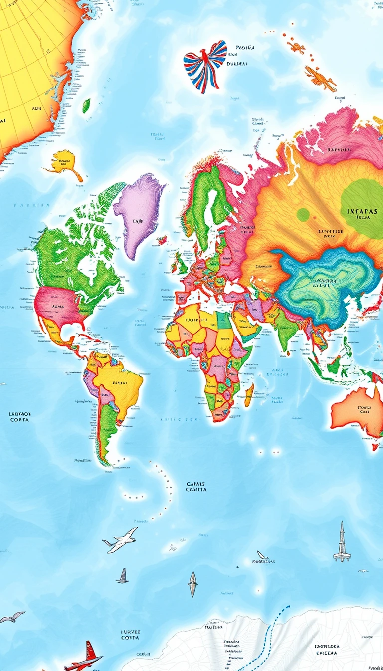 World Map Wallpaper High Resolution