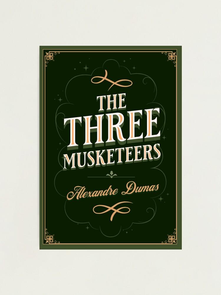 The Three Musketeers Alexandre Dumas Book Cover Art