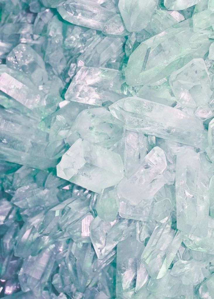Cristal Mineral Quartz Wallpapper iPhone Background Crystals