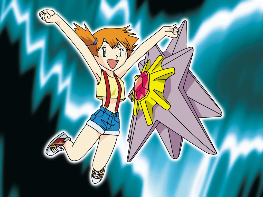 Second Is Misty Of Cerulean City The Water Gym Leader