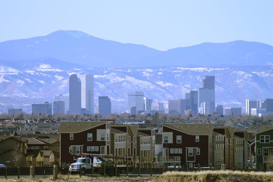 Denver Skyline By Sbcolorado