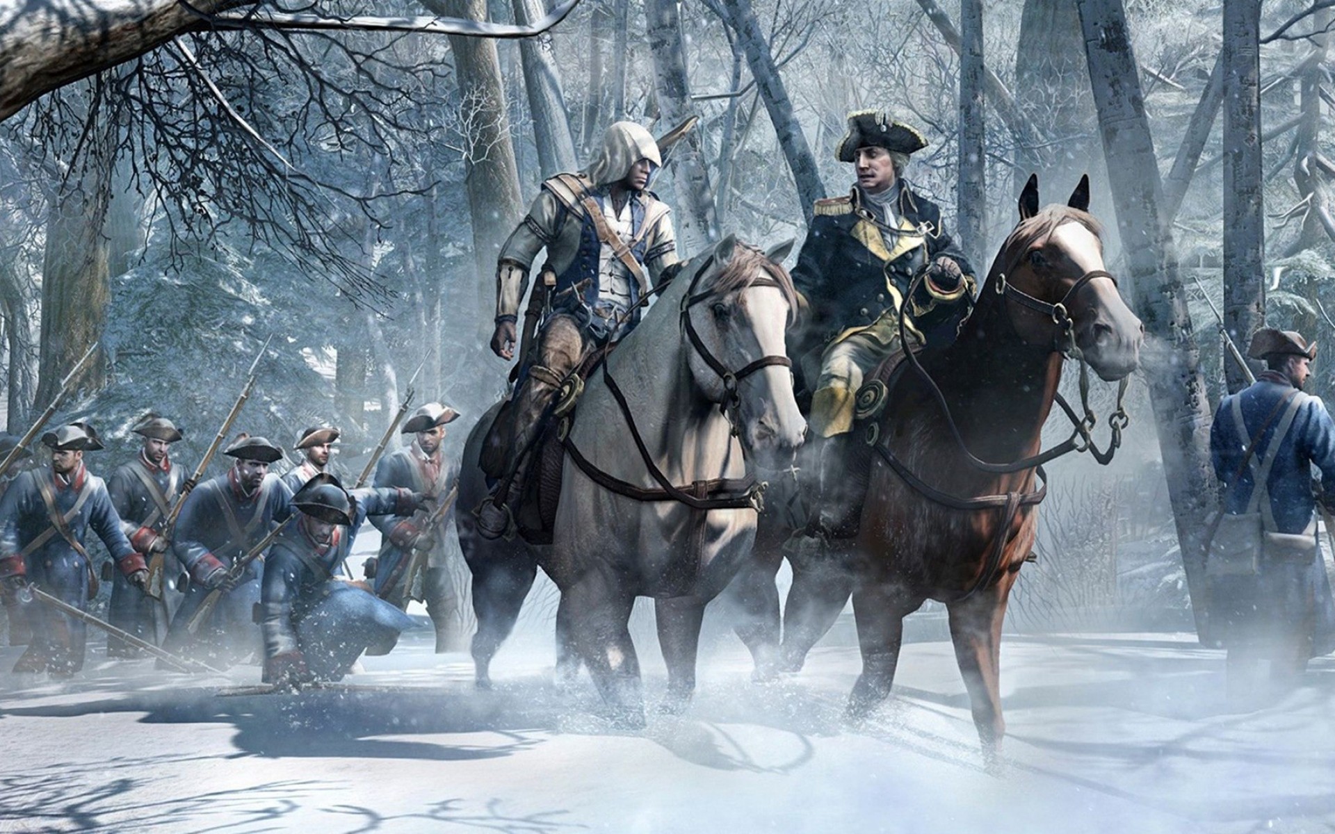 George Washington Assassins Creed Games HD Wallpaper And