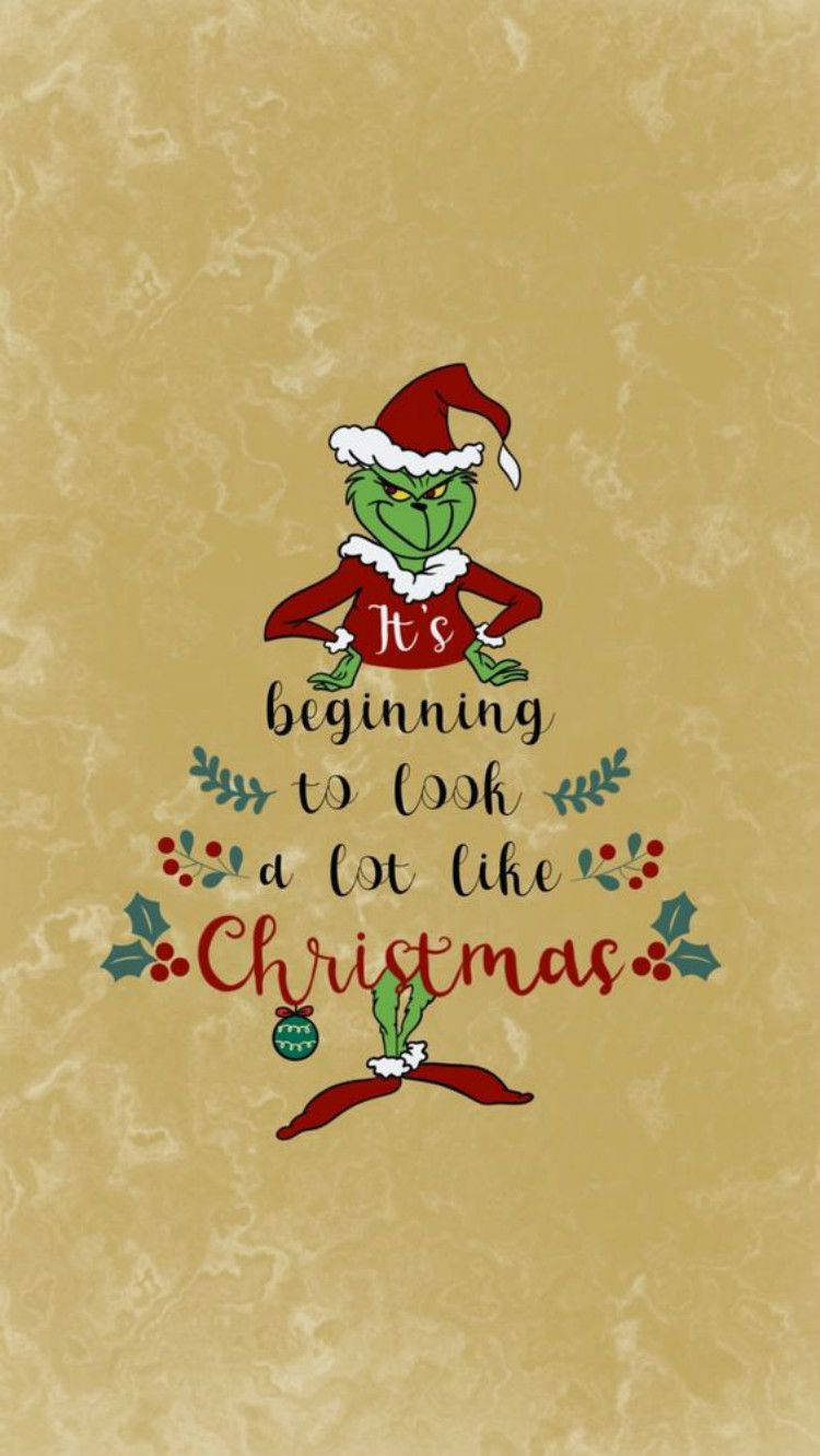 Grinch iPhone Wallpaper