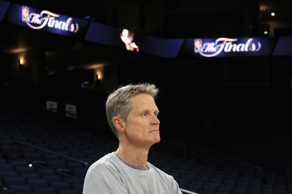 Steve Kerr May Coach In Game Of The Finals