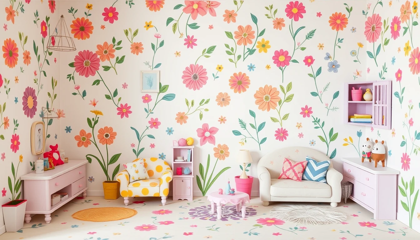 Dollhouse Wallpaper