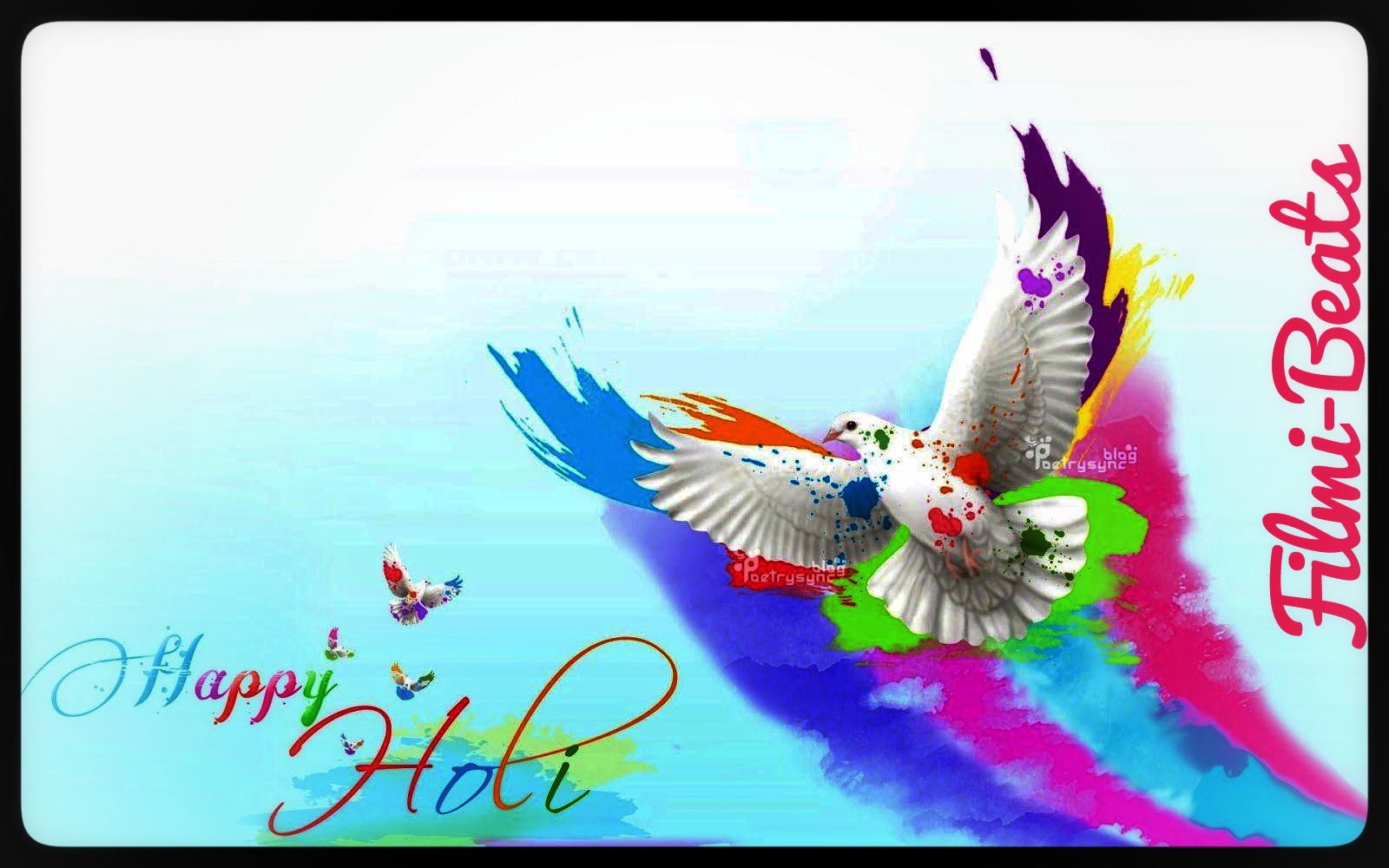 Happy Holi HD Wallpaper