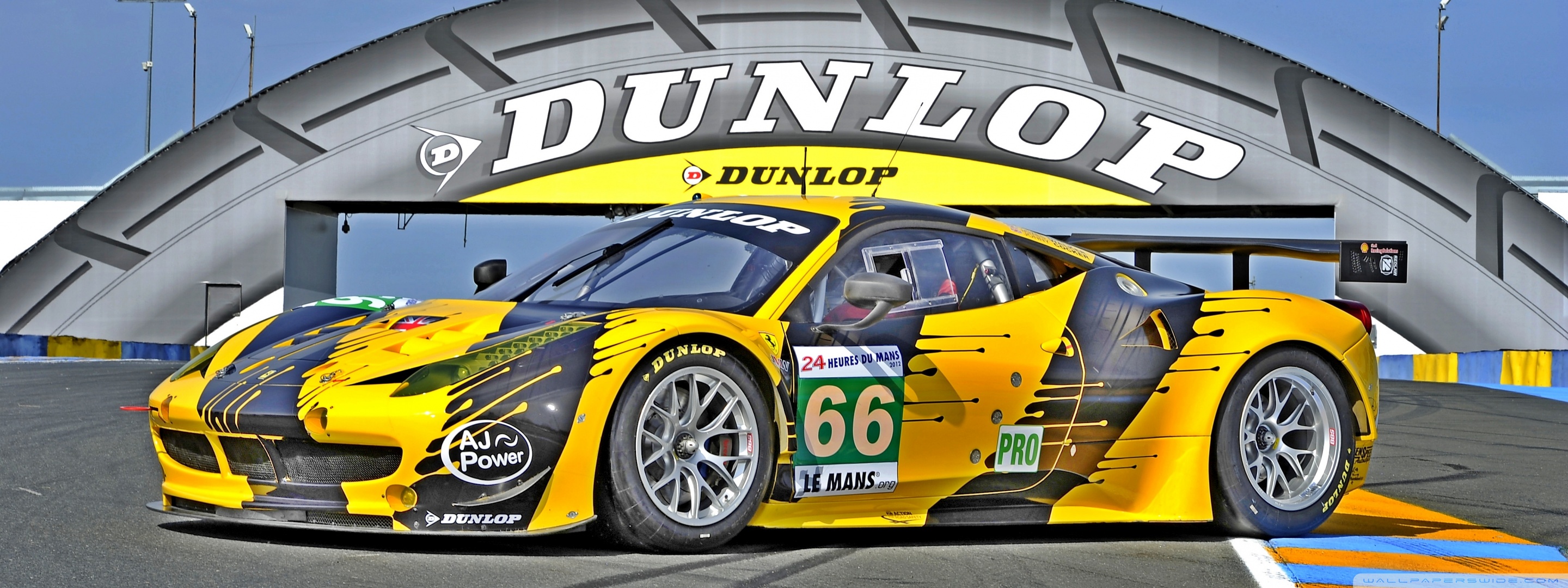 Dunlop Le Mans 4k HD Desktop Wallpaper For Ultra Tv