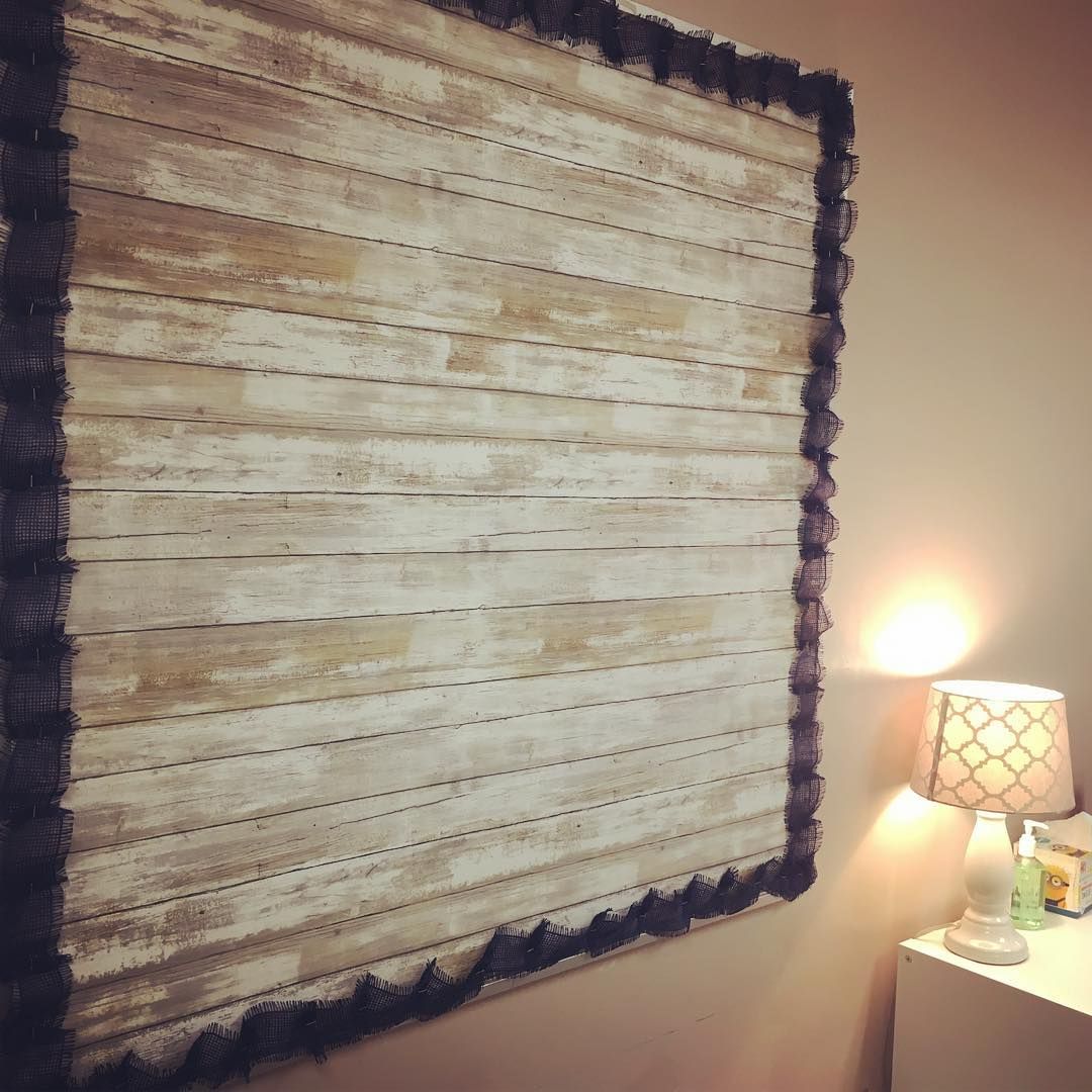 One Of Our Favorite Bulletin Boards Ever Navy Burlap White Vinyl