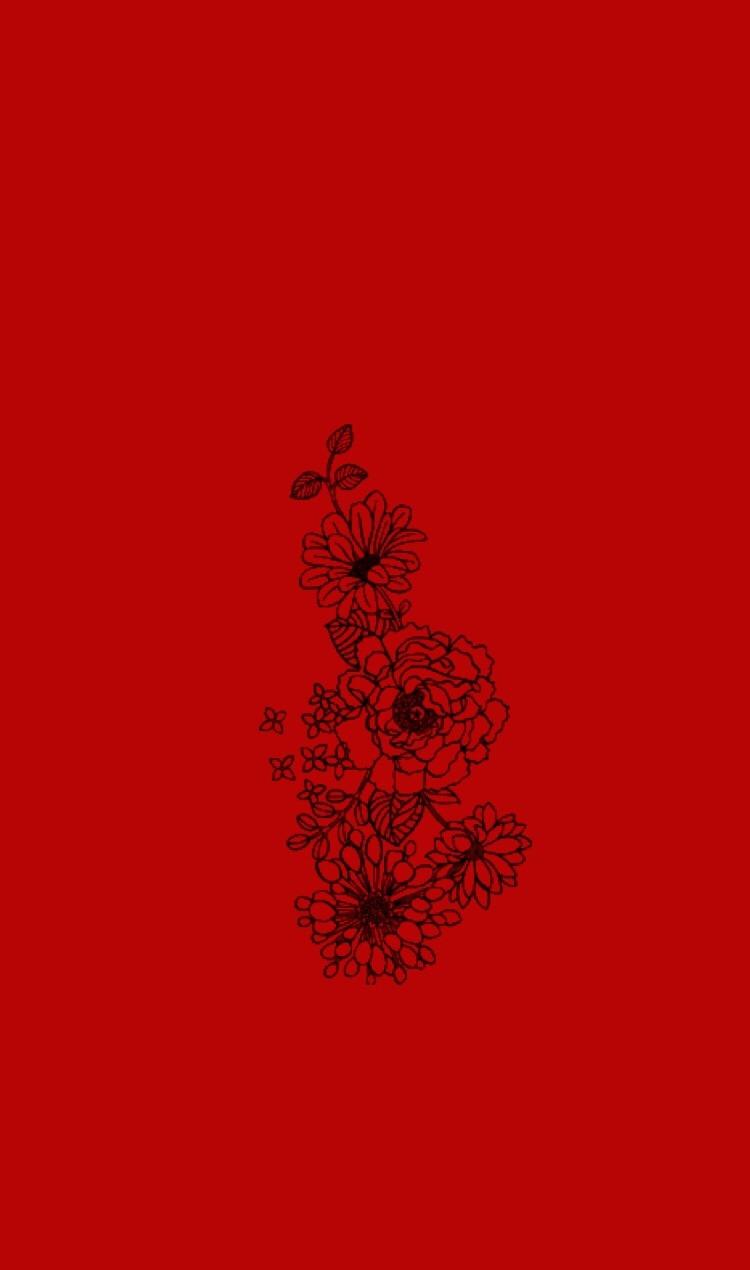 Cute Red Wallpaper On
