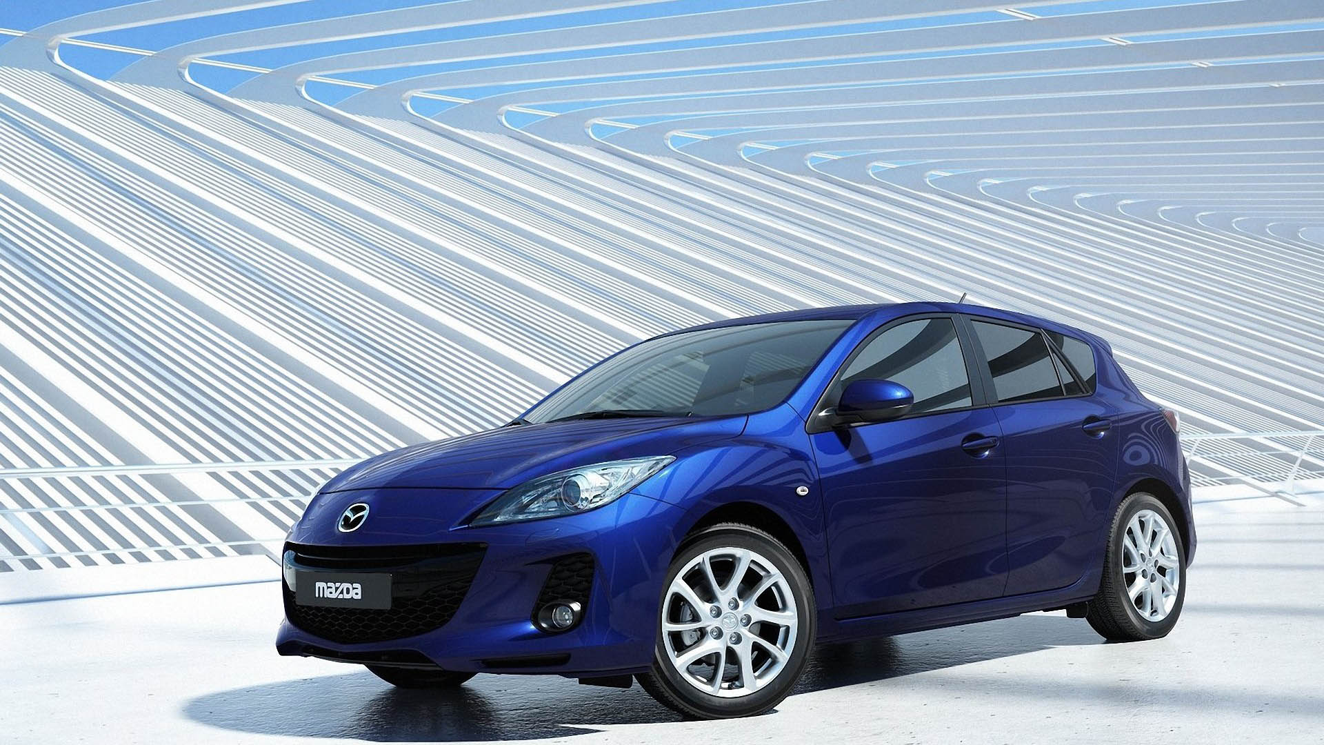 Mazda Blue Wallpaper