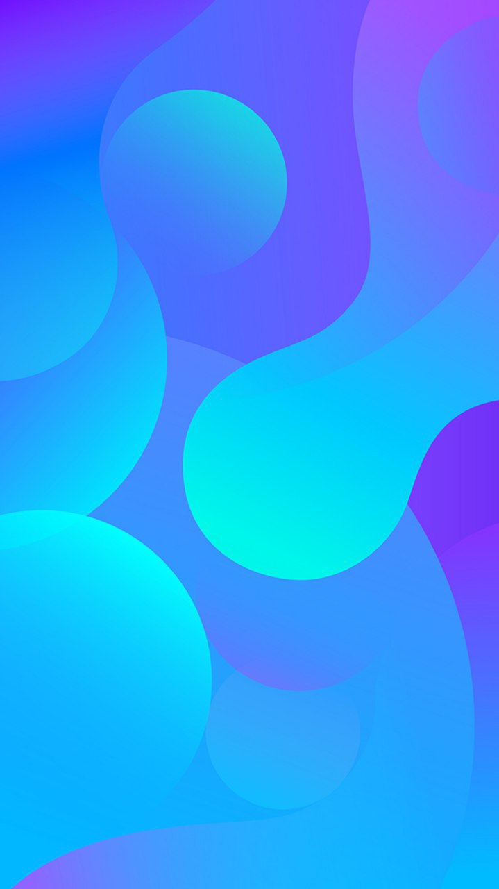 Blue Amoled HD iPhone Wallpaper