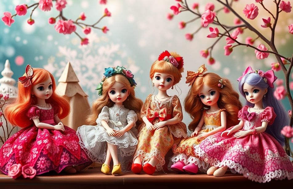 Beautiful Dolls Wallpaper