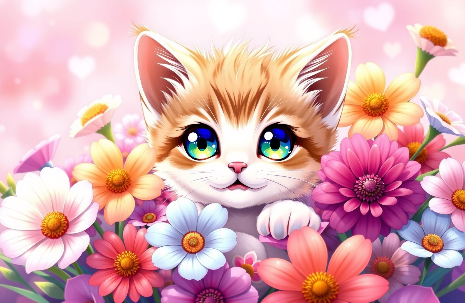 Anime Cat Wallpaper