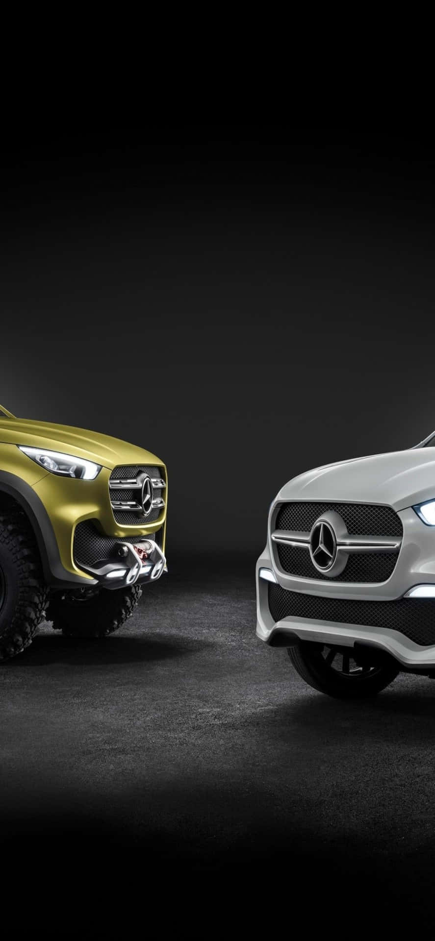 iPhone Xs Mercedes Background Wallpaper