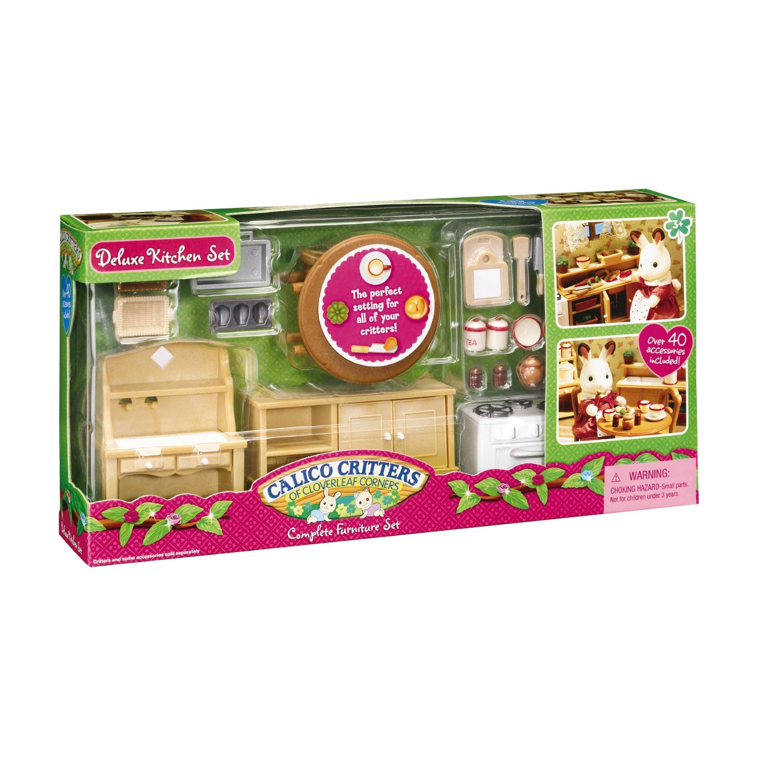 Calico Critters Deluxe Kitchen Set Packaging