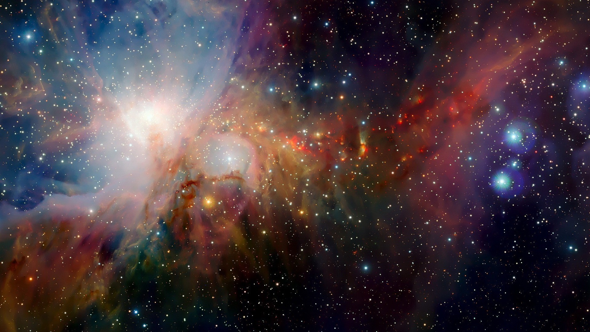 Wallpaper Space Awesome Nebula