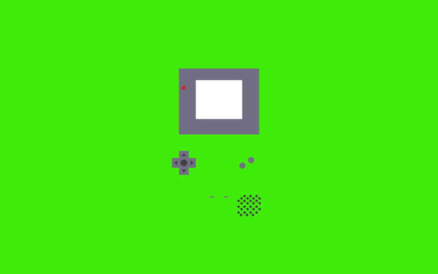 Gameboy Wallpaper Green By Checkitcool