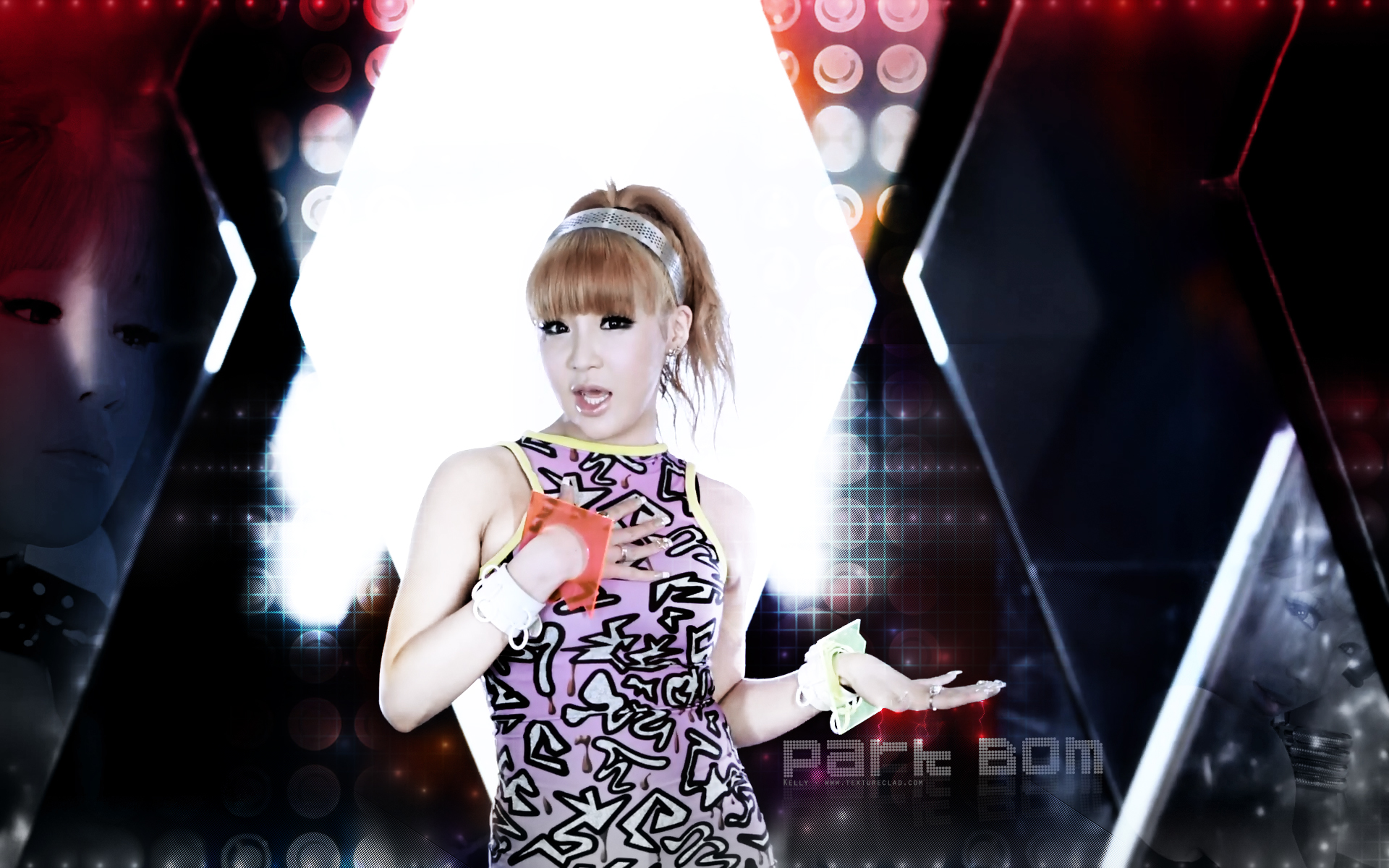 Bom   I Am The Best Wallpaper by textureclad on