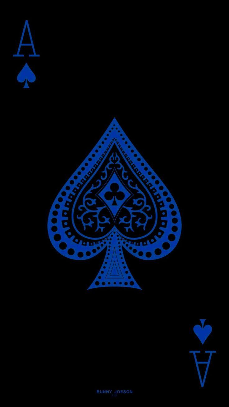 Jomber Edwin On Draw Dark Phone Wallpaper Ace Of Spades