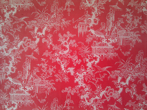 Oriental Pattern Flock Wallpaper Photo Sharing