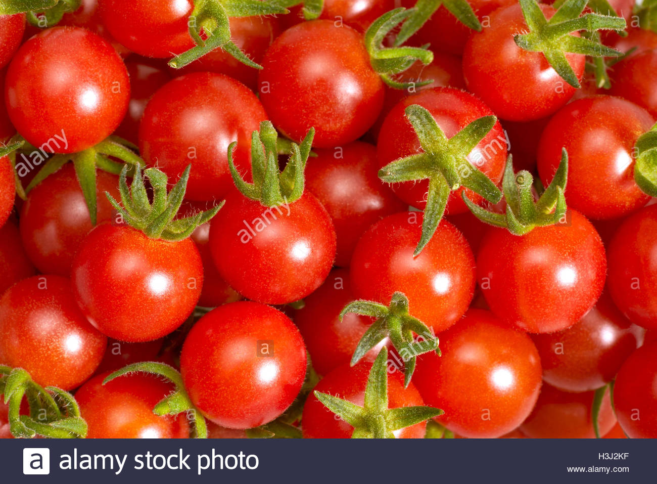 Full Frame Red Tomato Background Stock Photo