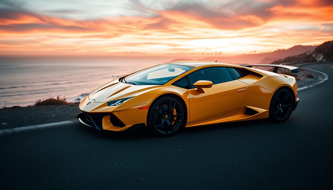 Yellow Lamborghini Wallpaper