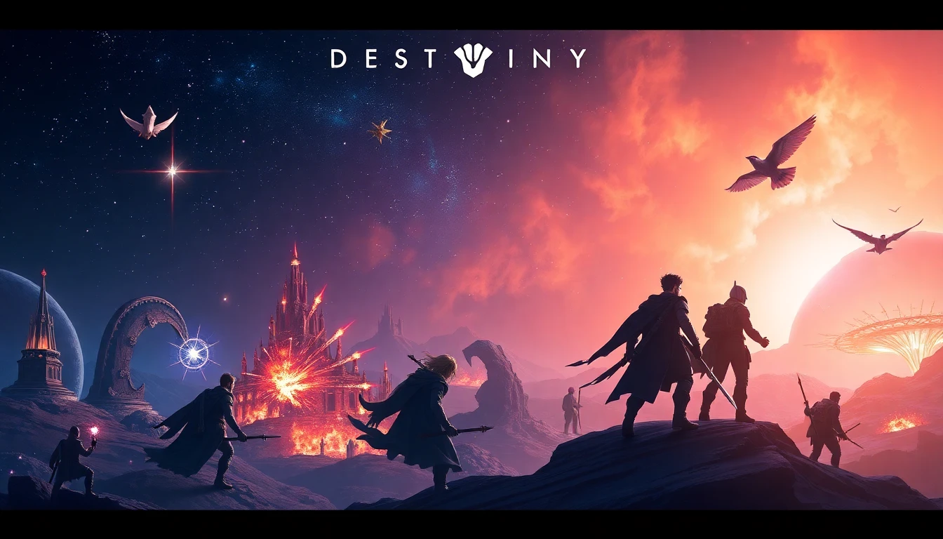 Destiny Triple Monitor Wallpaper