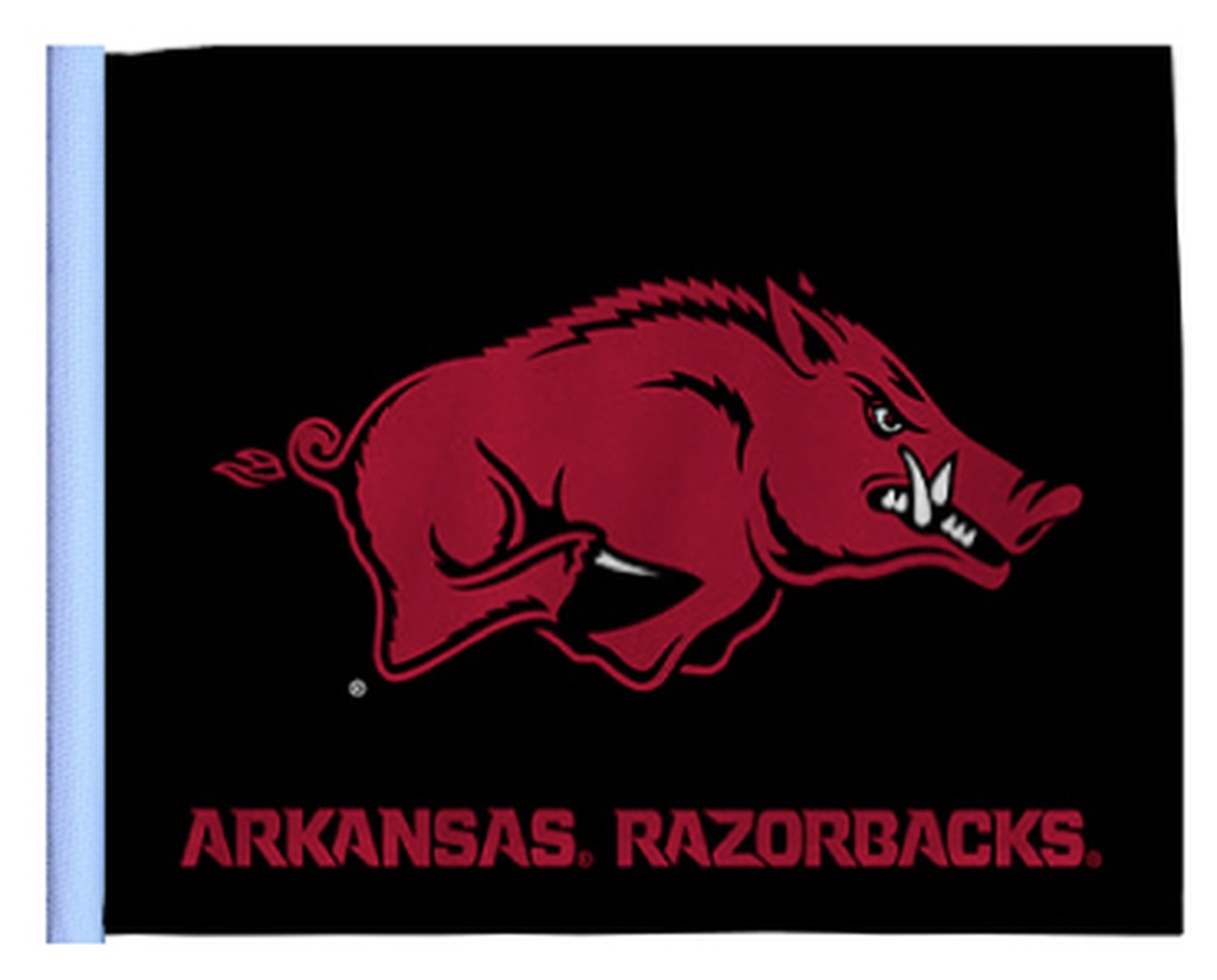 University Of Arkansas Razorbacks Black Background Inch