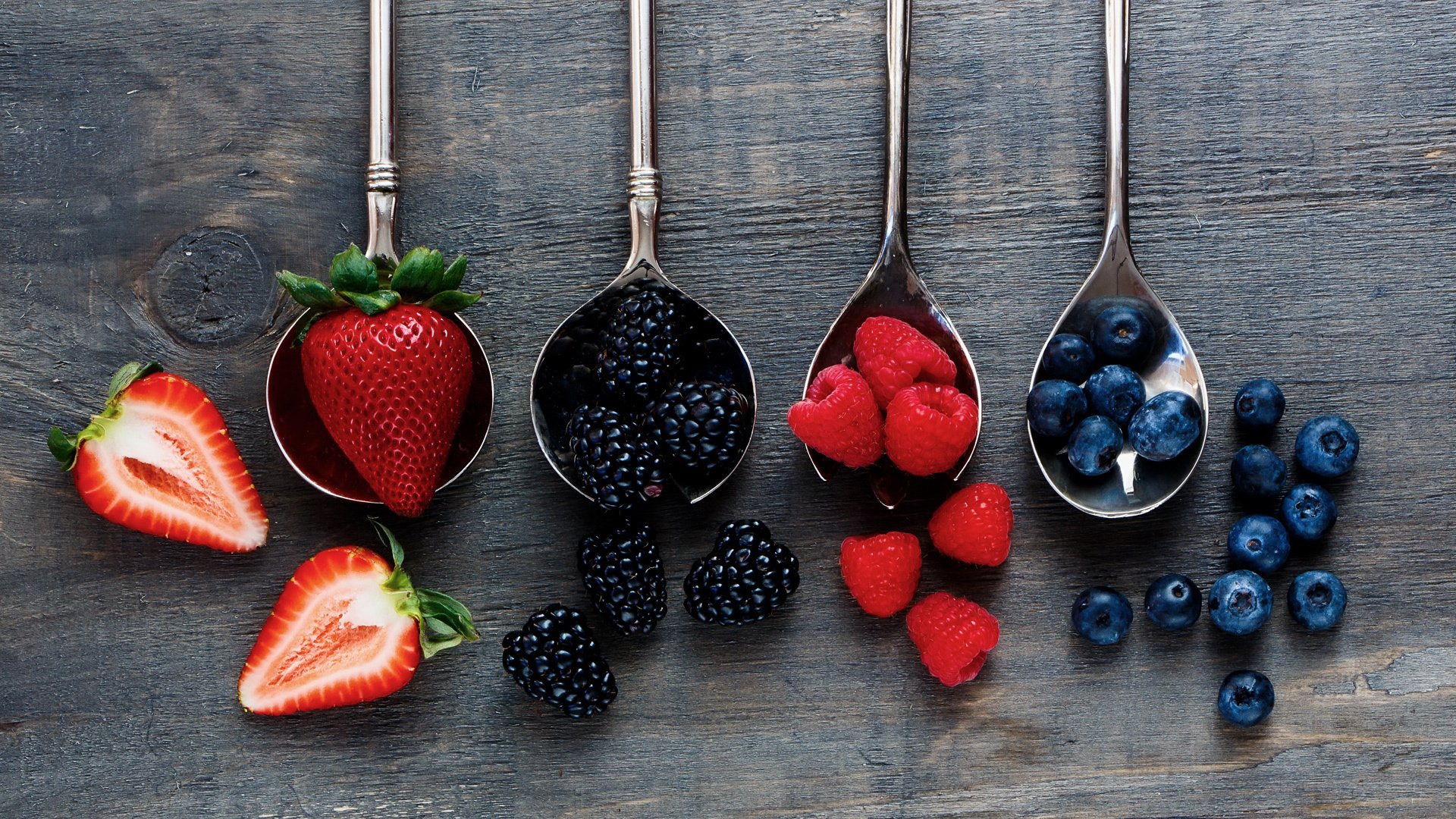 Blueberry Raspberry Blackberry Strawberry Fruit Food Berry HD Wallpaper
