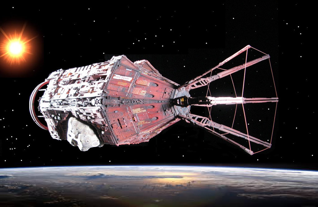Red Dwarf The J M C Mining Ship By Doctorwhoone