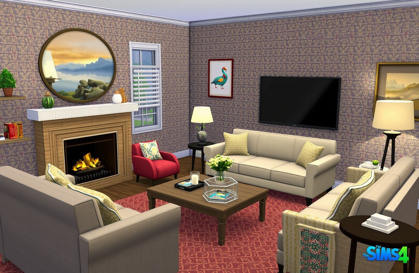 Sims Behr Wallpaper