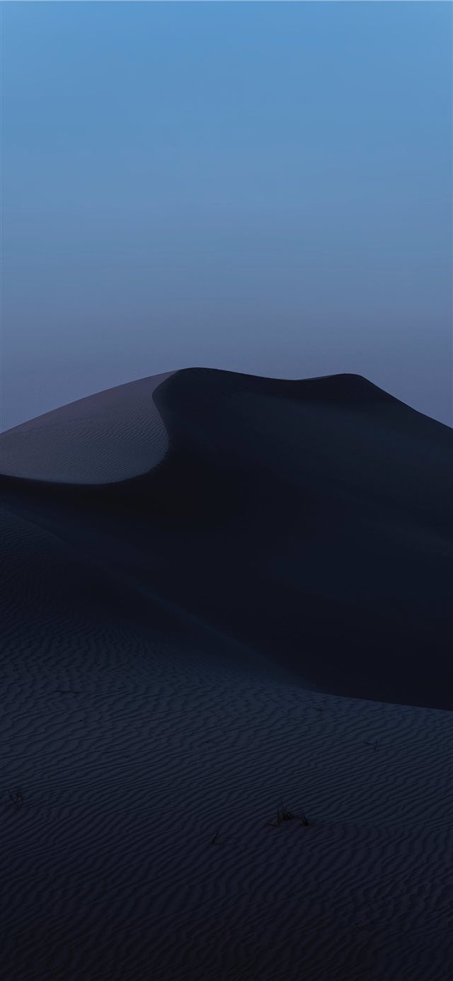 Desert Dusk iPhone X Wallpaper