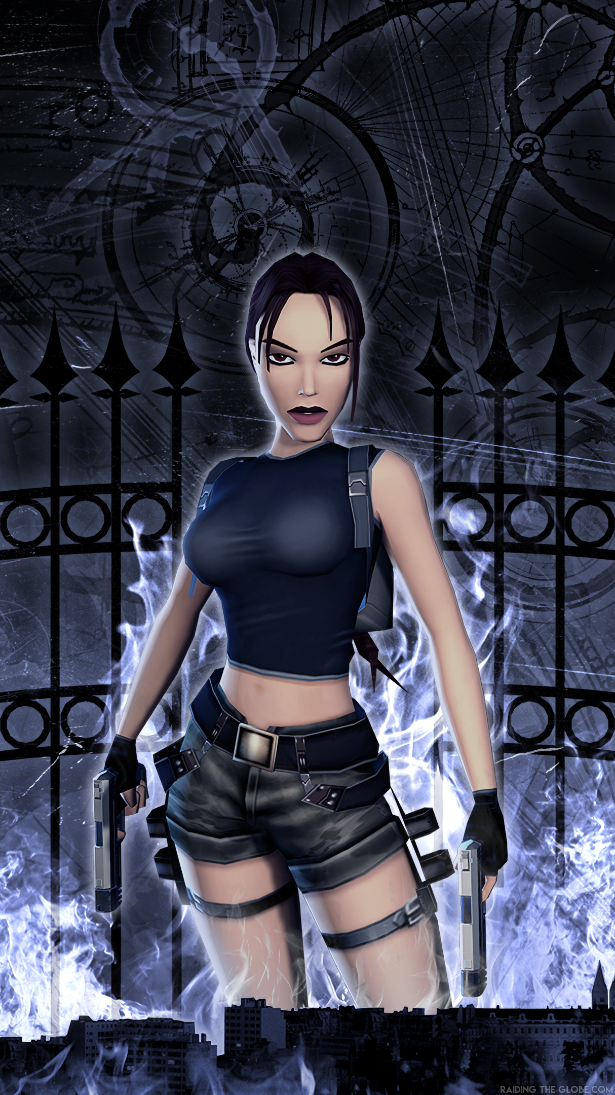 Classic Tomb Raider Mobile Wallpaper