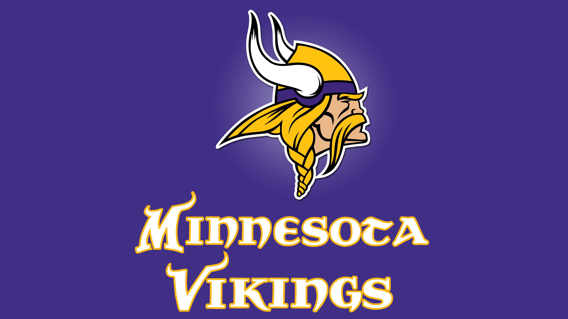 Minnesota Vikings Logo HD 1080p High Quality Wallpaper Screen Size
