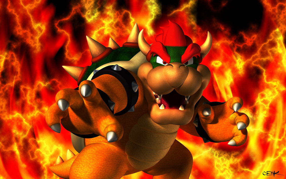 Bowser Super Mario Bros Movie Wallpaper 4K HD PC 7471j